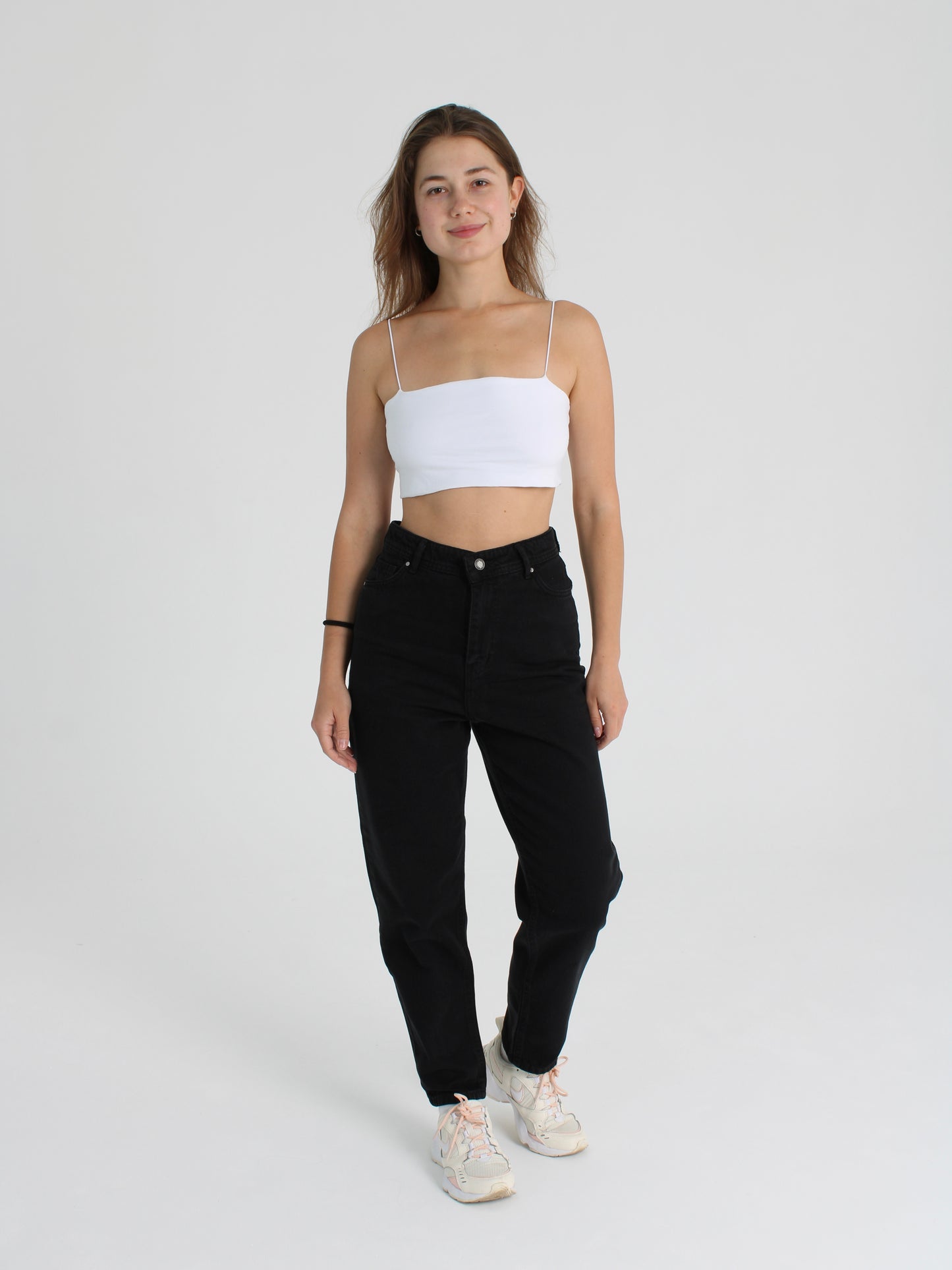Black Polina Mom Jeans