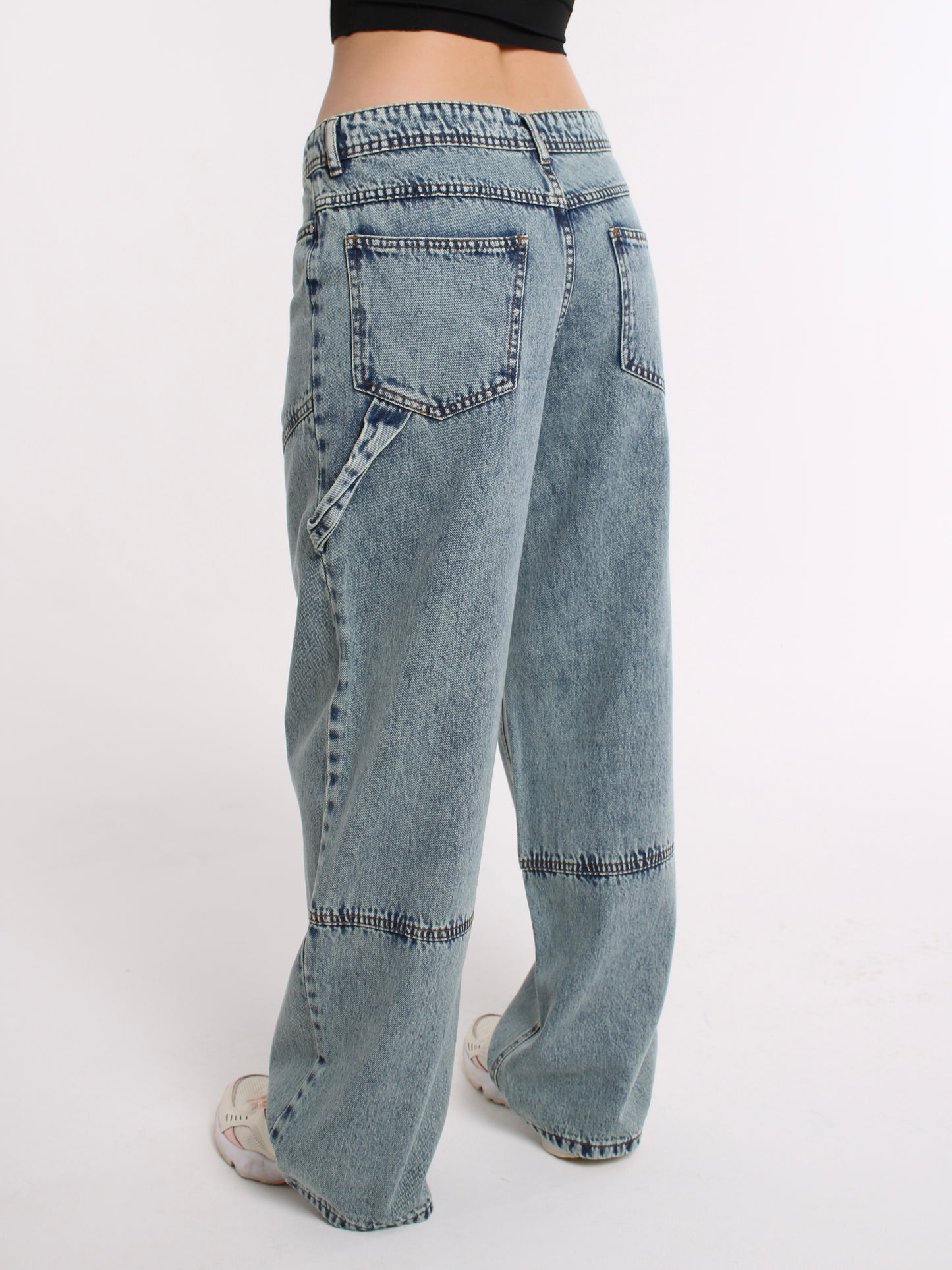 Green Cast Dasha Baggy Mid Waist jeans