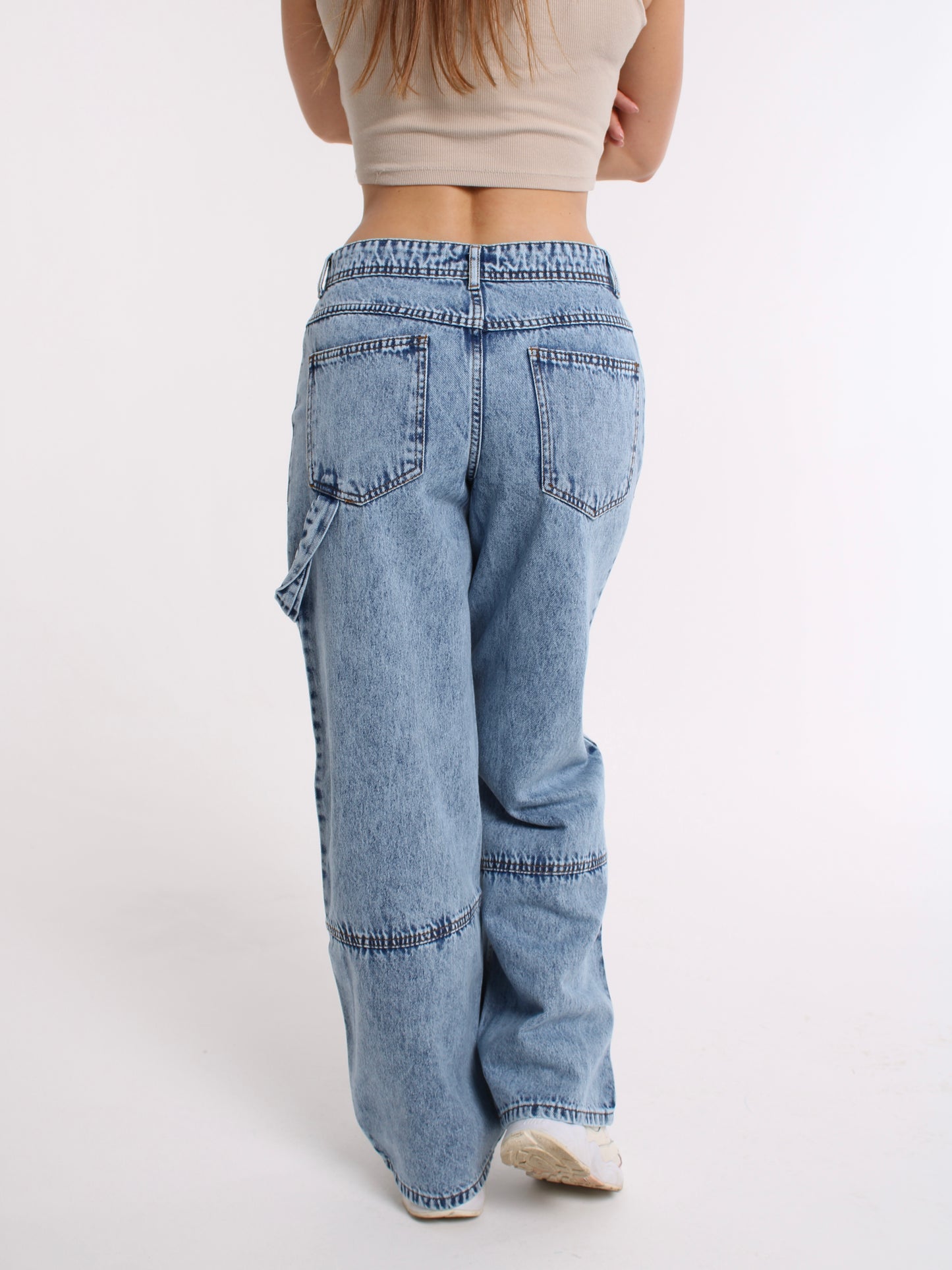 Ocean Blue Dasha Baggy Mid Waist jeans