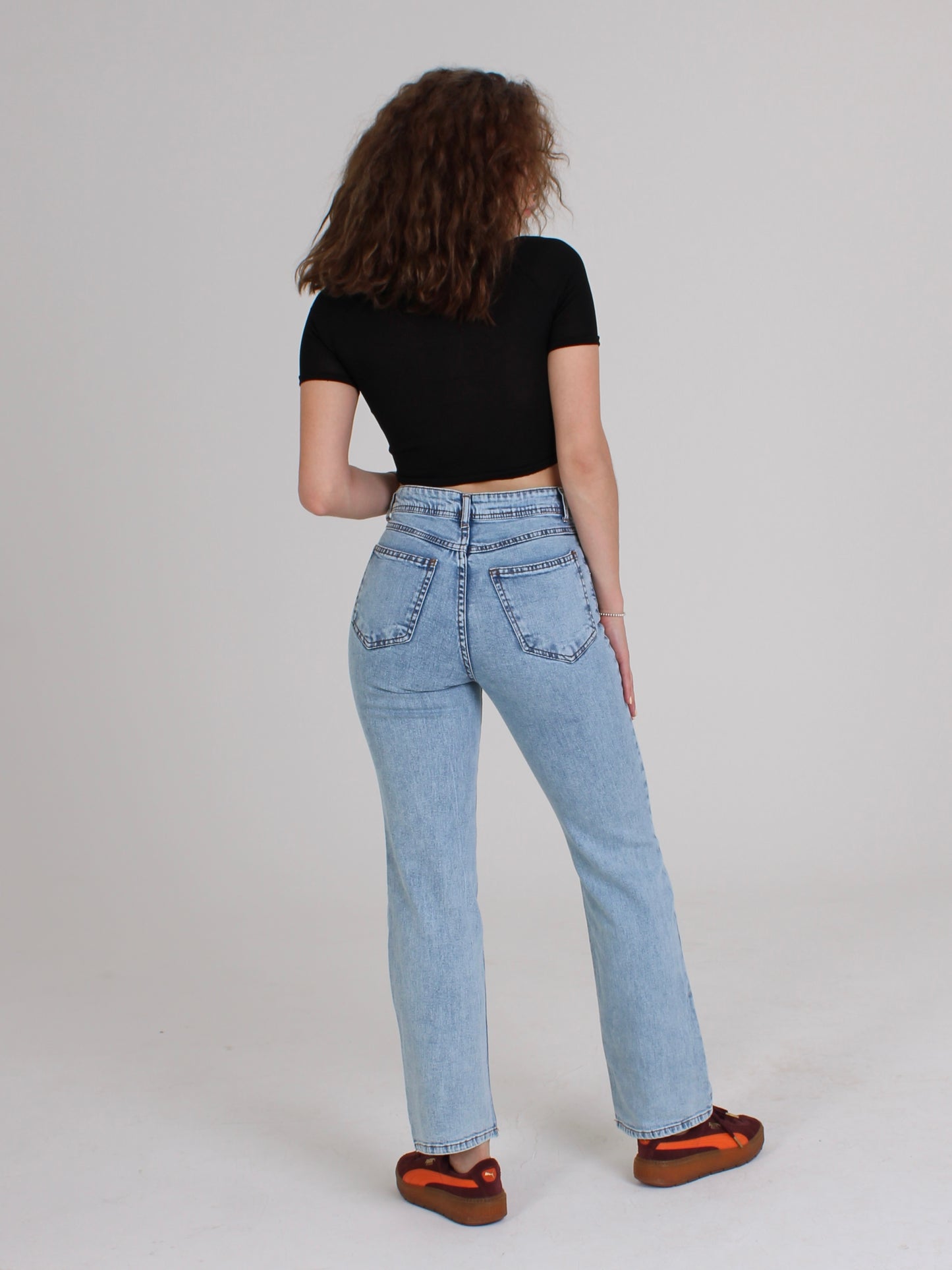 Ocean Blue Anna Straight Leg 90’s Jeans