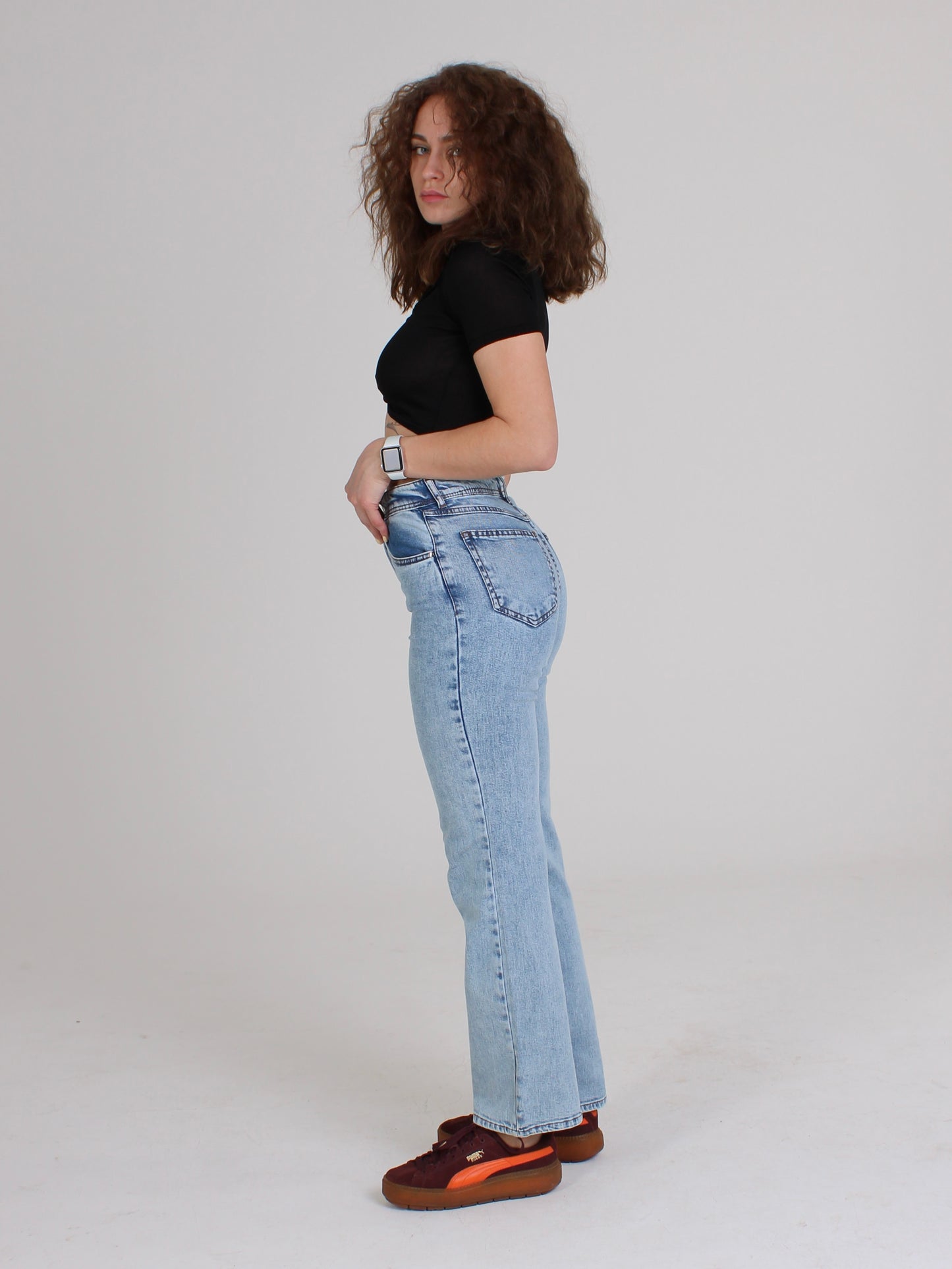 Ocean Blue Anna Straight Leg 90’s Jeans