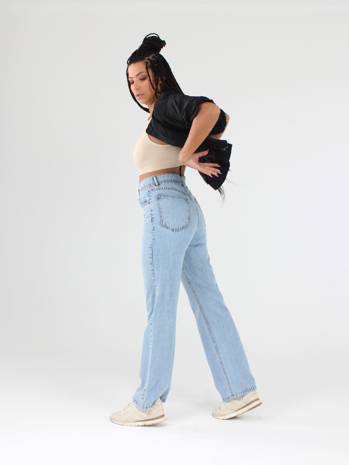 Ocean Blue Anna Straight Leg Full Length Jeans